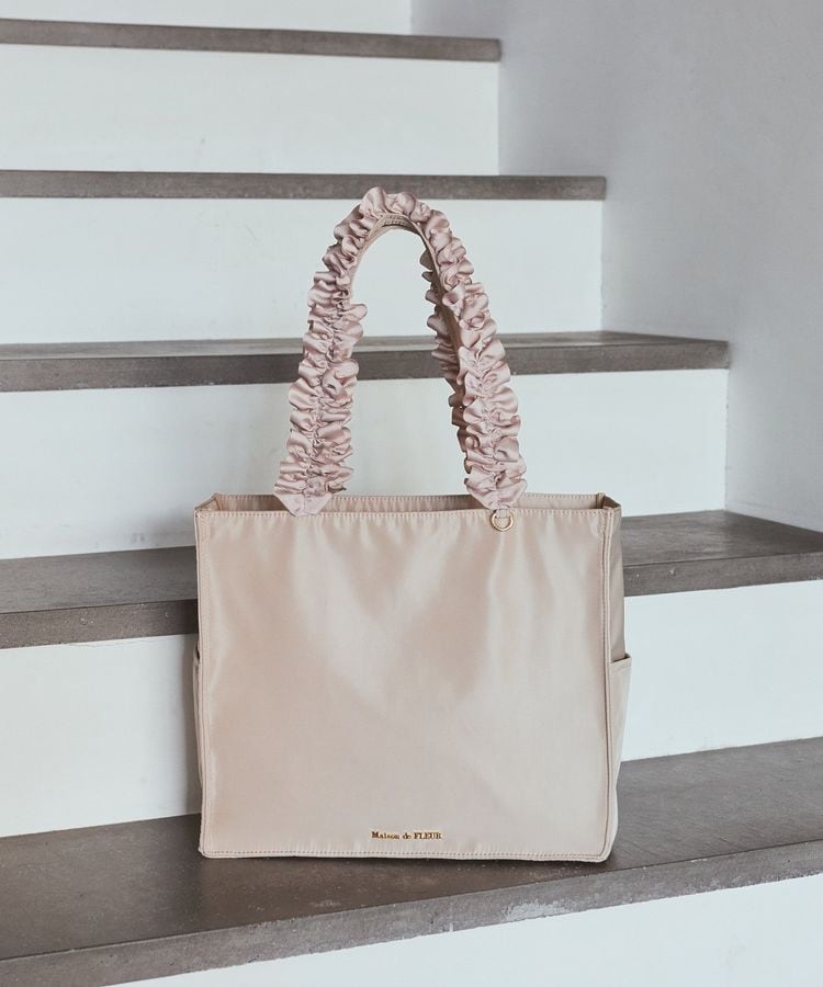サイドポケットトートバッグ　ジョリーフルール セール 30%OFF】メゾン ド フルール Maison de FLEUR Minnie