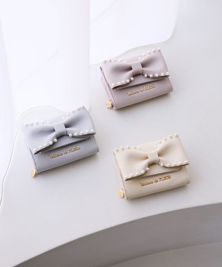 EC限定ベルトリボンミニウォレット | メゾン ド フルール(Maison