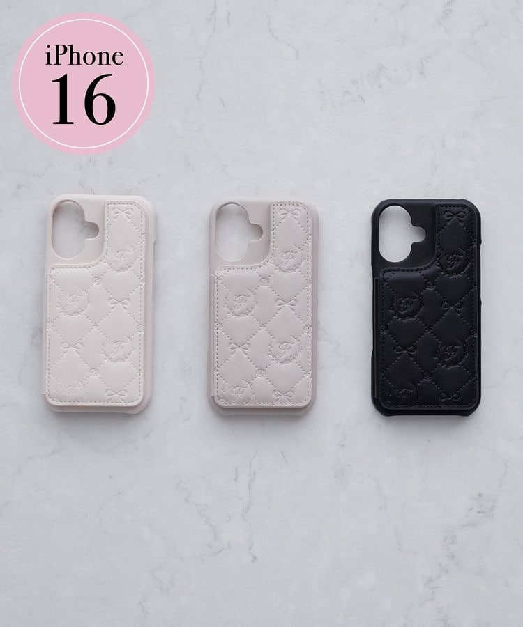 Maison de FLEUR - メゾンドフルール　モノグラムiPhone13 ケース メゾン ド フルール Maison de FLEUR モノグラムアイフォン13