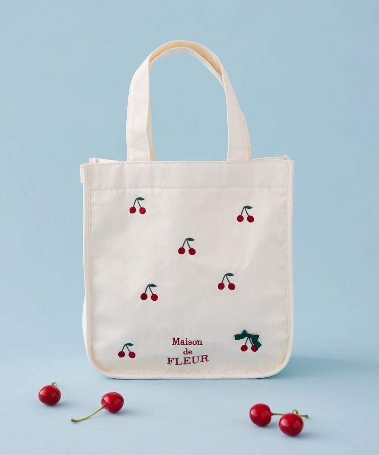 チェリープリント2Wayトートバッグ | メゾン ド フルール(Maison