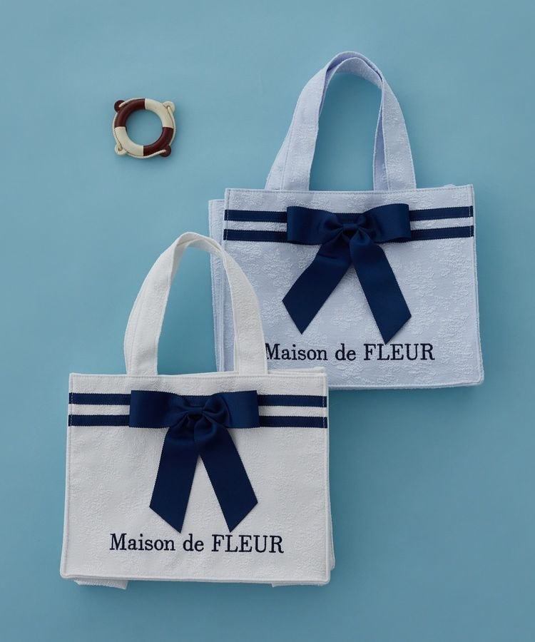 新入荷 | 刺繍トートバッグ しろくま メゾン de フルール(Maison ド バッグ