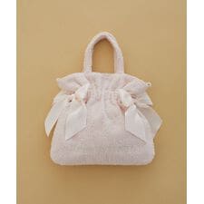 ボアダブルリボン2Wayトートバッグ