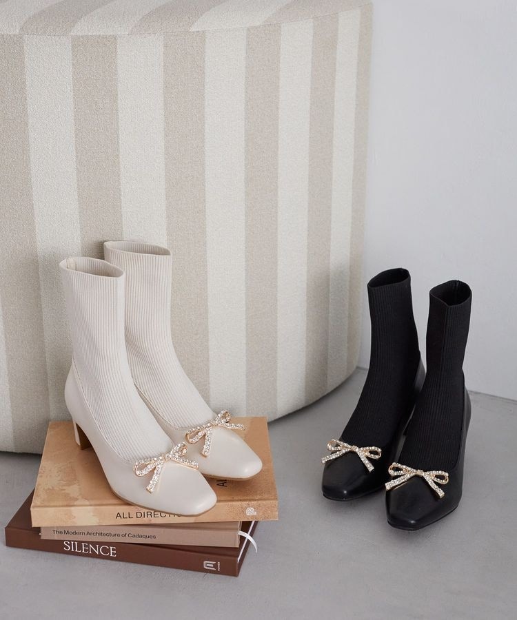 メタルデイジーニット ブーツ | マリークワント(MARY QUANT) | マルイ