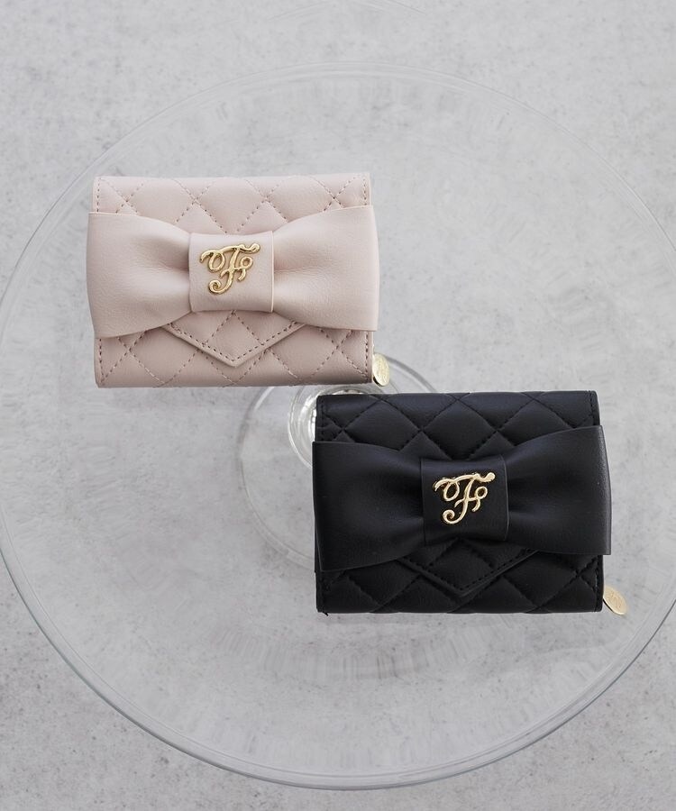 キルティングFリボンウォレット | メゾン ド フルール(Maison de FLEUR