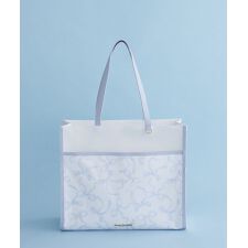 メゾン ド フルール(Maison de FLEUR)のリボンプリントスクエアトートバッグ