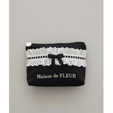 コットンフリルポーチ