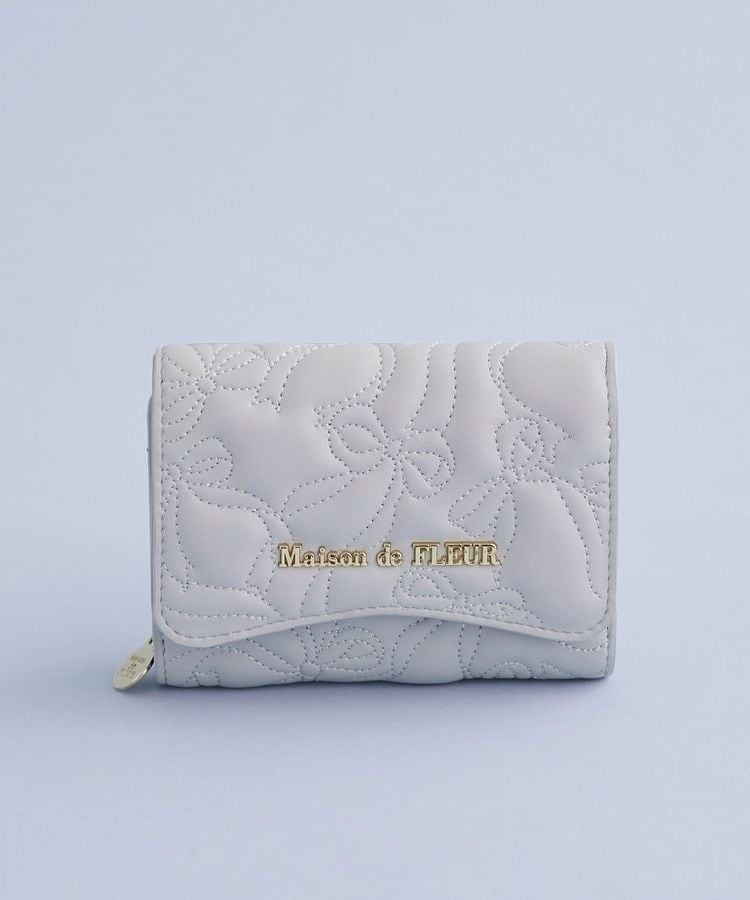 デイジーパッチスナップ2 Lウォレット | マリークワント(MARY QUANT