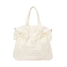 オーガンジーダブルリボン2Wayトートバッグ