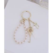 キーリボンパール2Wayチャーム