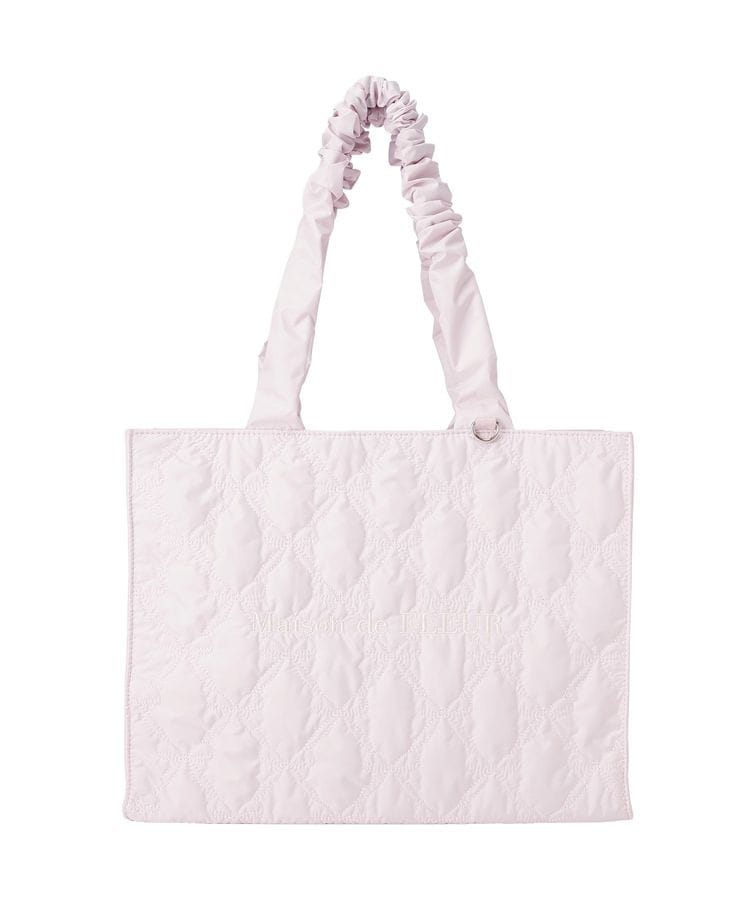 CURIBISCUI】リボンハンドル レオパード柄 トート | キュリ ビスキュイ