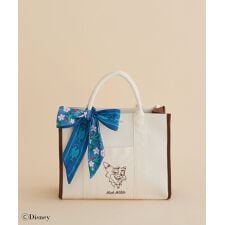 Nick／スカーフ付きトートバッグ