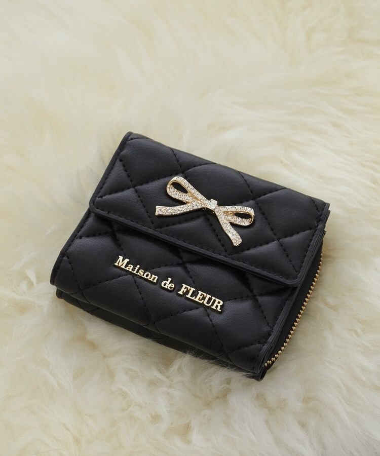 メゾン ド フルール(Maison de FLEUR) レディース 二つ折り財布・三