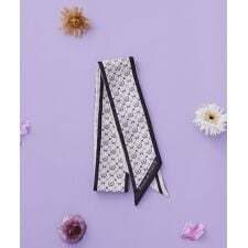 モノグラム柄スカーフ