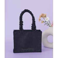 レースフリルハンドルスクエアトートMバッグ