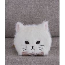 ねこフェイスポーチ