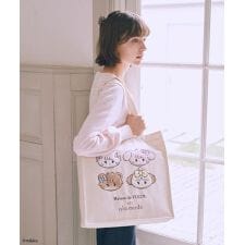 Lil ala mode スクエアトートバッグ