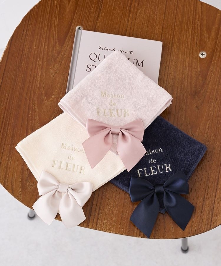 ビッグリボンタオルハンカチ | メゾン ド フルール(Maison de FLEUR