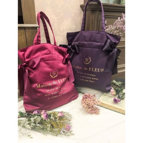 ダブルリボントートバッグ | メゾン ド フルール(Maison de FLEUR 