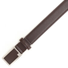 30mm幅 スムースレザーバックルベルト