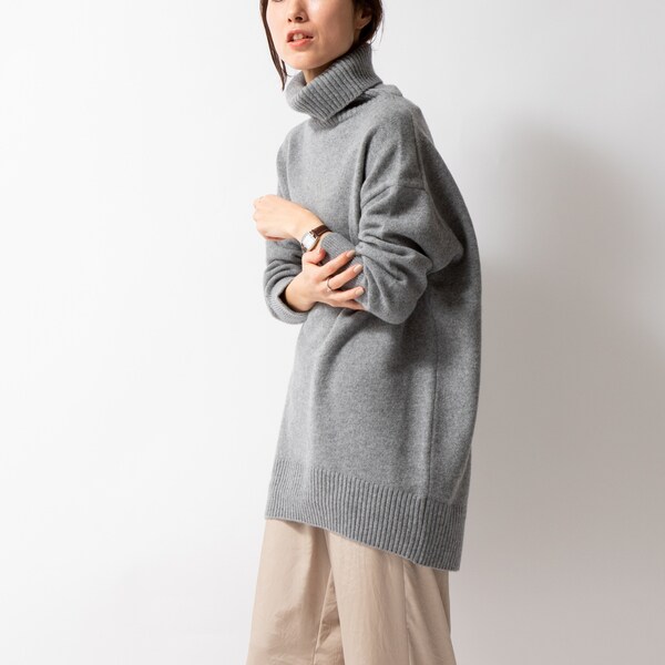 W/Caタートルロングプルオーバー FRAMeWORK(フレームワーク)の「W/Ca