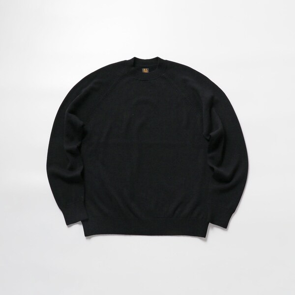 BATONER／バトナー】エイジングウールラグランスリーブクルー