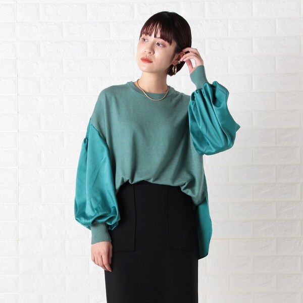 WEB限定】【TORRAZZO DONNA】ニットコンビプル WEB限定】【TORRAZZO DONNA】ニットコンビプル