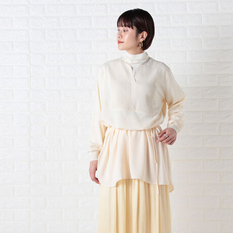 TORRAZZO DONNA 別注 ドット2WAYブラウス - トップス新品