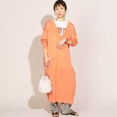 ｖネックワンピース ノーリーズ Nolley S 1 0037 2 02 005 ファッション通販 マルイウェブチャネル