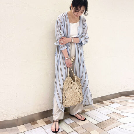 ｎｅ ｑｕｉｔｔｅｚ ｐａｓ ヌキテパ ｃ ｖｏｉｌｅ ｓｔｒｉｐｅ ｇｏｗｎワンピース ノーリーズ Nolley S 1 0214 1 07 002 ファッション通販 マルイウェブチャネル