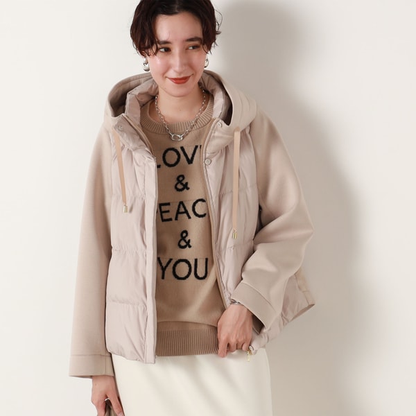 ◇【WEB限定】カットボンディング×スムースタフタダウン 