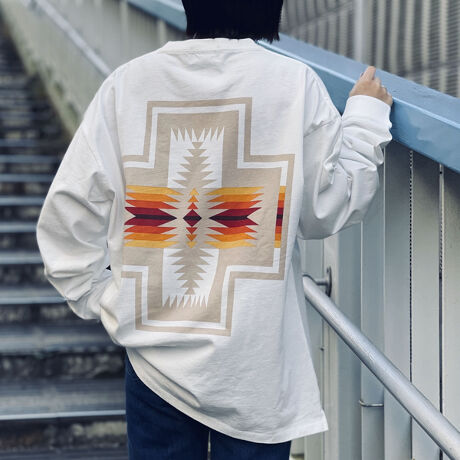 PENDLETON/ペンドルトン】バックプリント ビッグシルエット ロンT 2175 