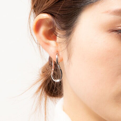 ヒネリフープイヤリング ノーリーズ Nolley S 2 0130 1 11 104 ファッション通販 マルイウェブチャネル