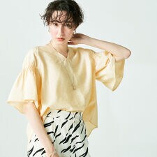 袖シャーリング前後2WAYブラウス | ノーリーズ(NOLLEY
