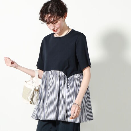 ウエスト切り替えプルオーバーカットソー | ノーリーズ(NOLLEY
