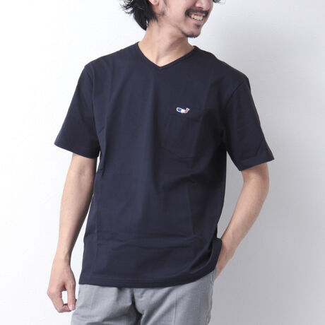 クジラワンポイント ｖネックポケットｔシャツ ポケｔ ノーリーズ Nolley S 2 0086 2 53 012 ファッション通販 マルイウェブチャネル