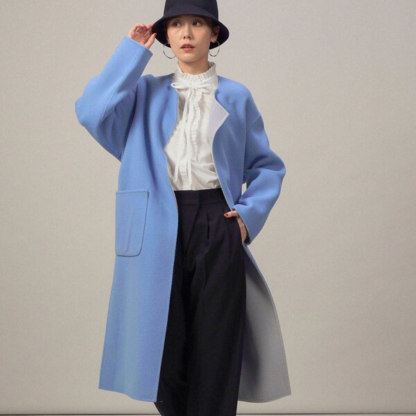 バイカラーリバーノーカラーコート | ノーリーズ(NOLLEY'S) | マルイ