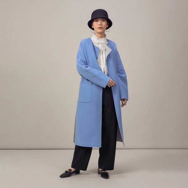 バイカラーリバーノーカラーコート | ノーリーズ(NOLLEY'S) | マルイ