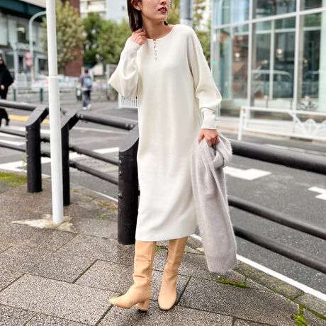 ｗｅｂ限定 手洗い可能 ２ｗａｙミラノリブパールワンピース ノーリーズ Nolley S 2 0058 6 02 090 ファッション通販 マルイウェブチャネル