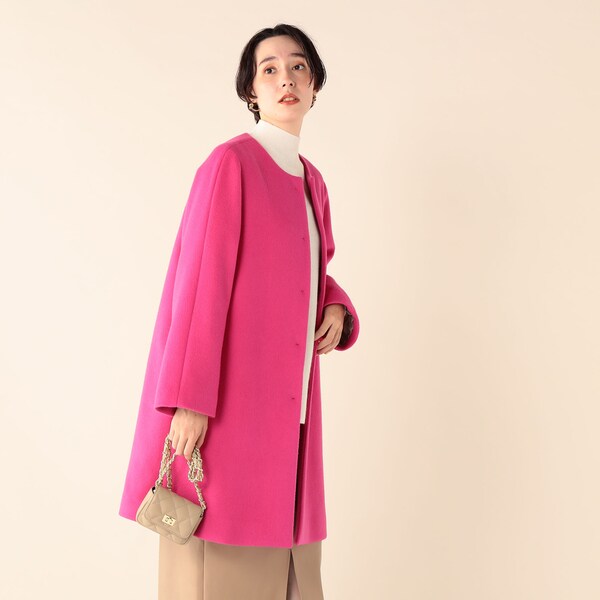 KIWI LAMBノーカラーコート | ノーリーズ(NOLLEY'S) | マルイ