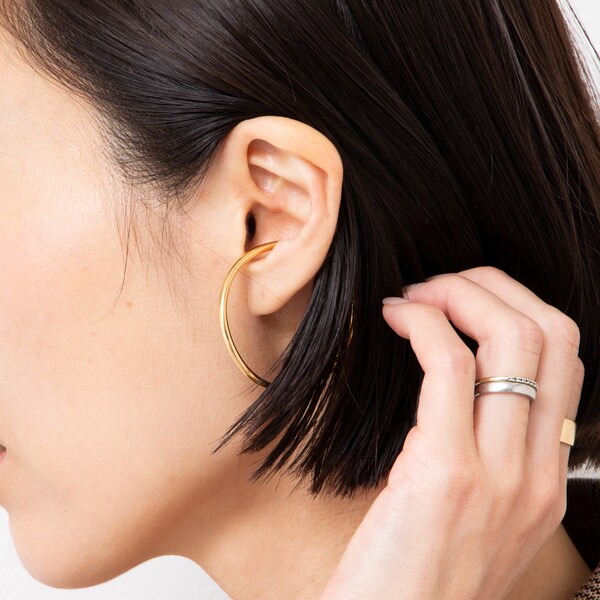 マリハ イヤーカフ ウェーブL SV925 シルバー ラウンド MARIHA／マリハ】ウェーブL イヤーカフ | ノーリーズ(NOLLEY'S