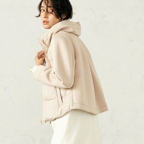 ◇【WEB限定】カットボンディング×スムースタフタダウン 