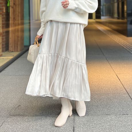 GRACE CONTINENTAL / でたらめ グレースコンチネンタル 割繊ティアード 
