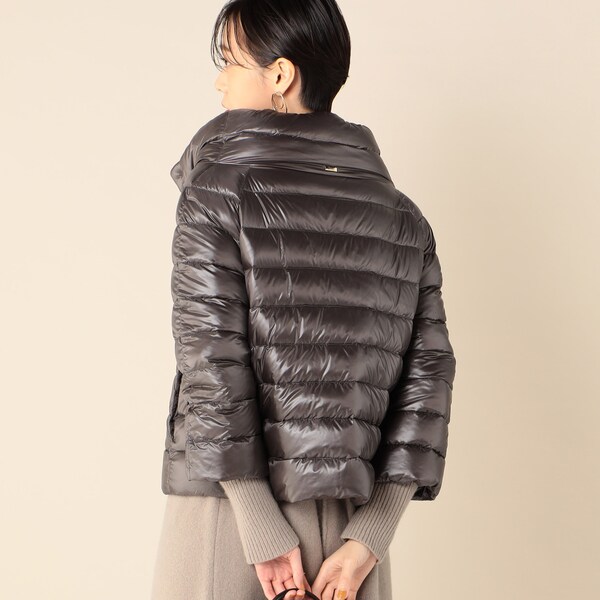 HERNO／ヘルノ】ボトルネックショートダウンジャケット