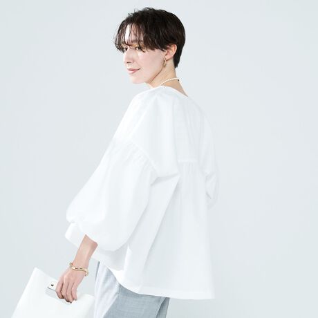 ◇【WEB限定】ボリューム袖羽織ブラウス | ノーリーズ(NOLLEY