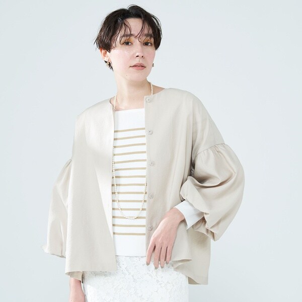 ◇【WEB限定】ボリューム袖羽織ブラウス | ノーリーズ(NOLLEY'S