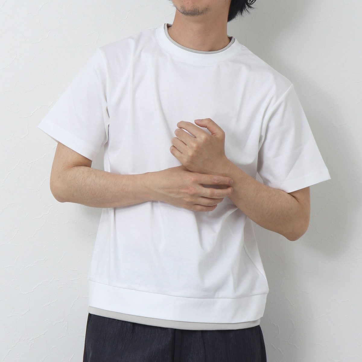 フェイクレイヤードTシャツ | ノーリーズ(NOLLEY'S) | 3-0086-2-53-009