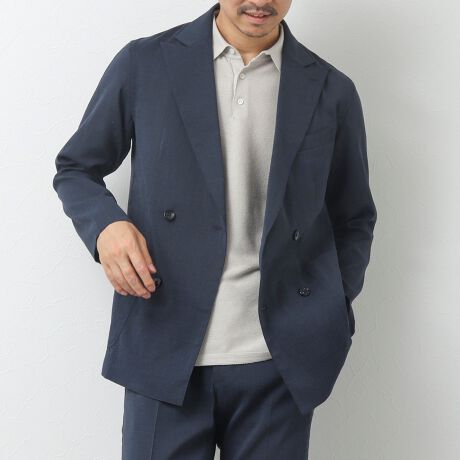 WEB限定】《セットアップ対応》Soalon/ソアロン ダブルジャケット 
