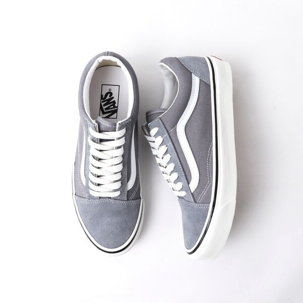 トップ vans グレー スニーカー