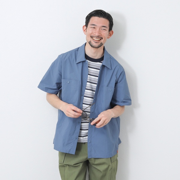 UNIVERSAL OVERALL/ユニバーサルオーバーオール】別注PACKABLE SHIRT