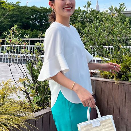 ◇【WEB限定カラーあり】《セットアップ対応》ウォッシャブル麻調 